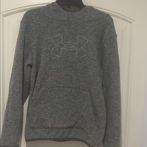 Under Armour Kids Gray Hooded Sweatshirt, size M
